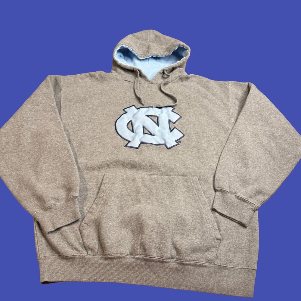 North Carolina Tar Heels Mens L Distressed Hoodie NCAA College Sports